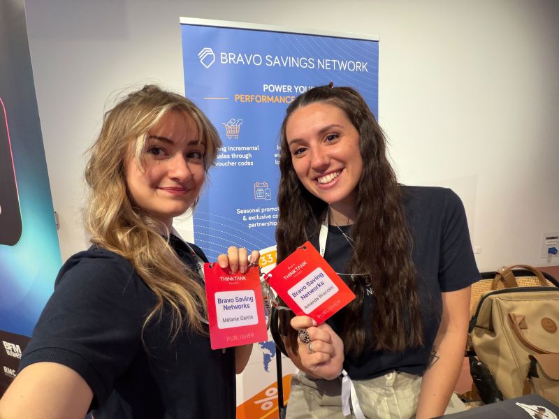 Amanda and Melanie at a Think Thank event for the Bravo Saving Network