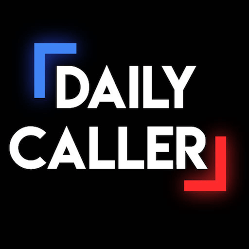 Daily Caller logo, white text on a black background